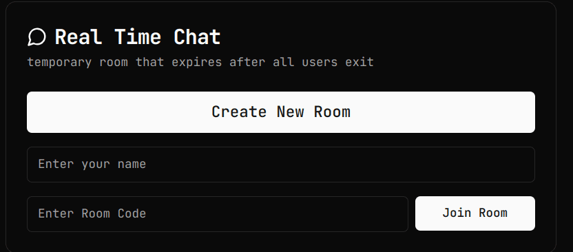 Real Time Chat